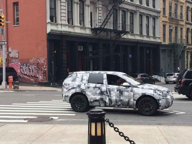 Illustration for article titled Land Rover Discovery Sport Prototype At Large In NYC